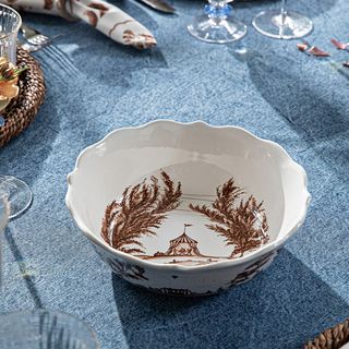 Country Estate Harvest Serving Bowl