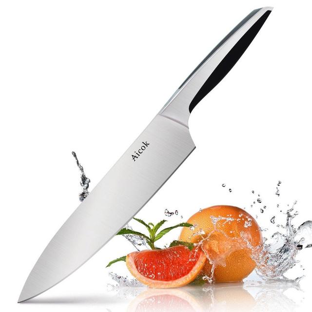 8-Inch Chef Kitchen Knife with Stainless Steel Blade