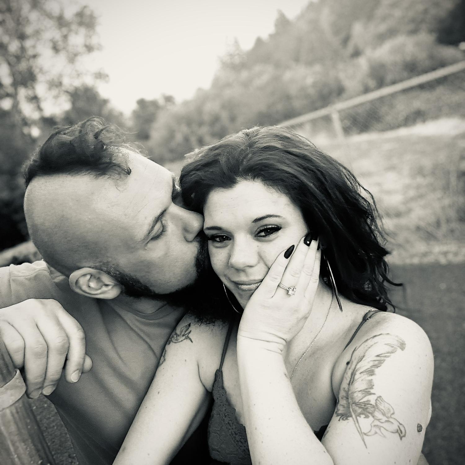 The happy couple