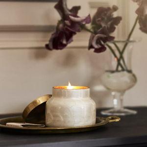 Capri Blue Volcano Capiz Jar Candle - Volcano, M