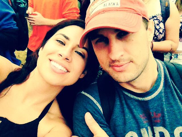 The very first picture, and first road trip!  ACL