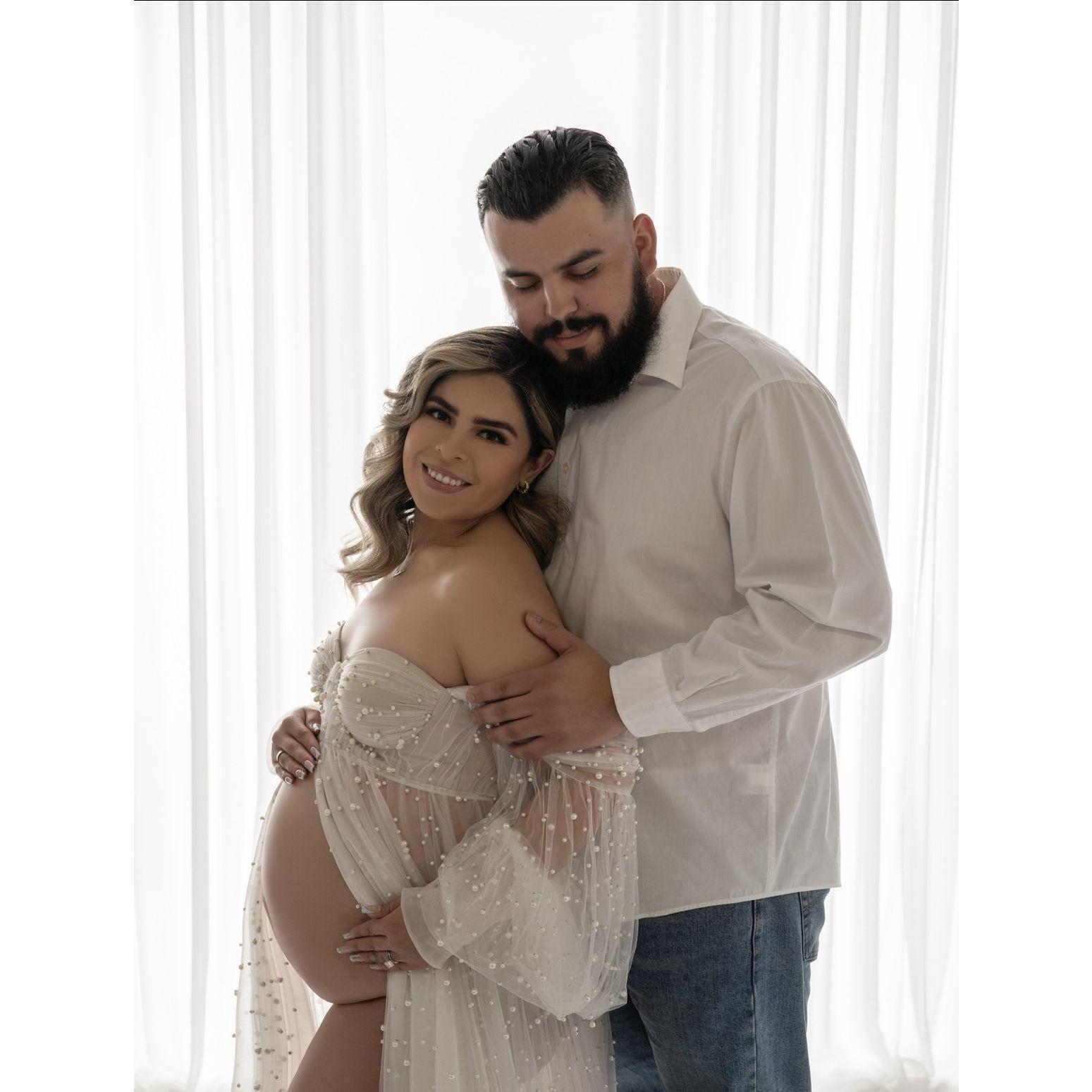 Enjoying our last moments before baby boy arrives