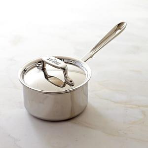 All-Clad d5 Stainless-Steel Saucepan - 2-Qt.