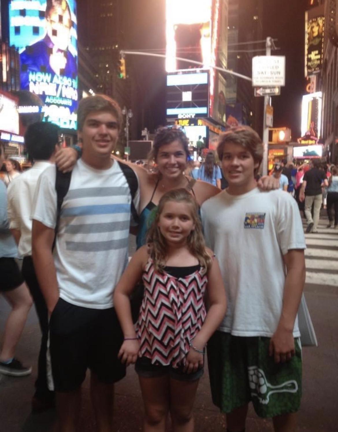Visiting New York City with Thomas, Alexia, and Anna!