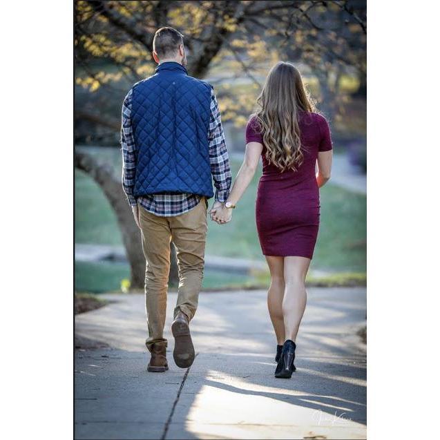 One of our photos from our engagement photos.