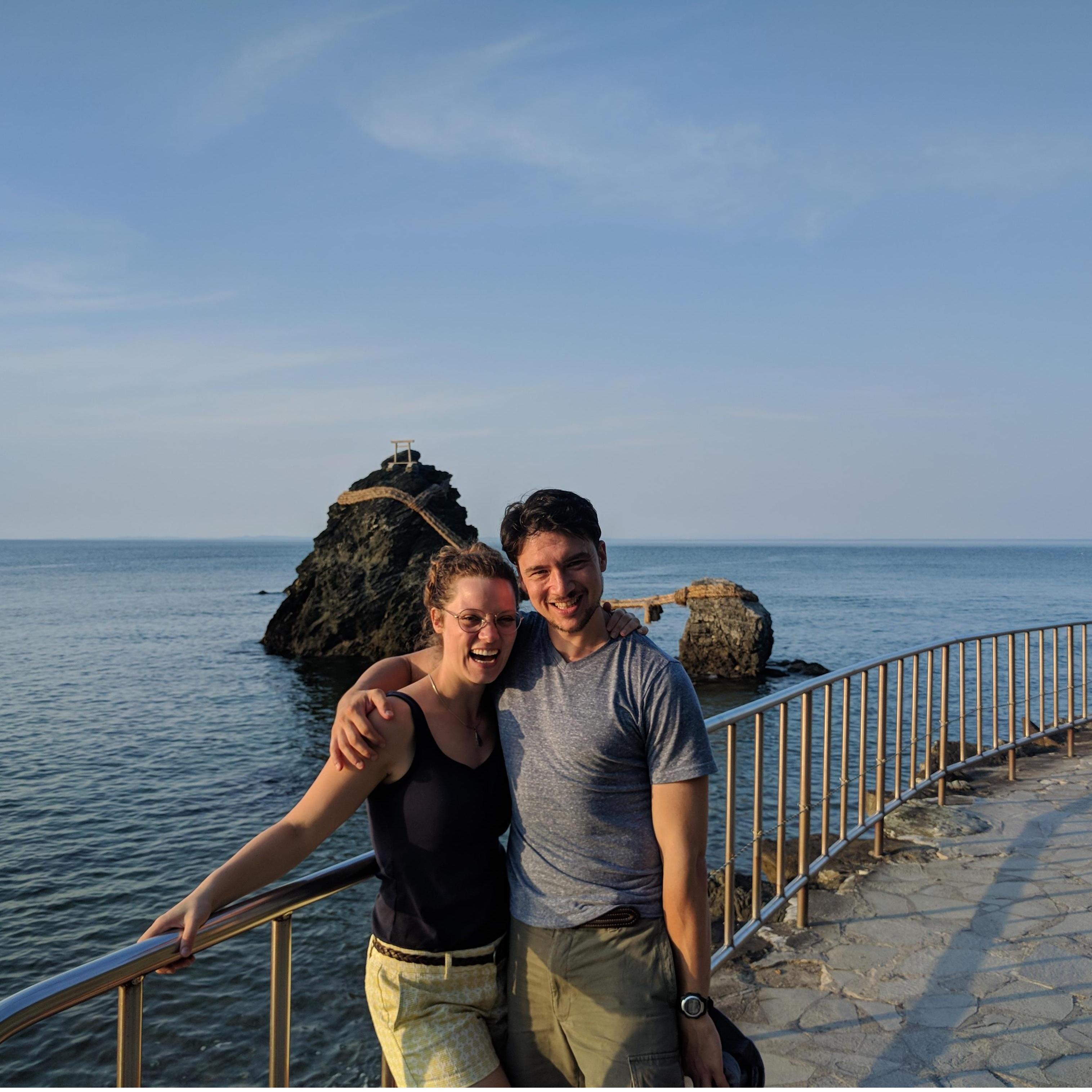 The Marriage Rocks, Ise, Japan. I knew it would come!