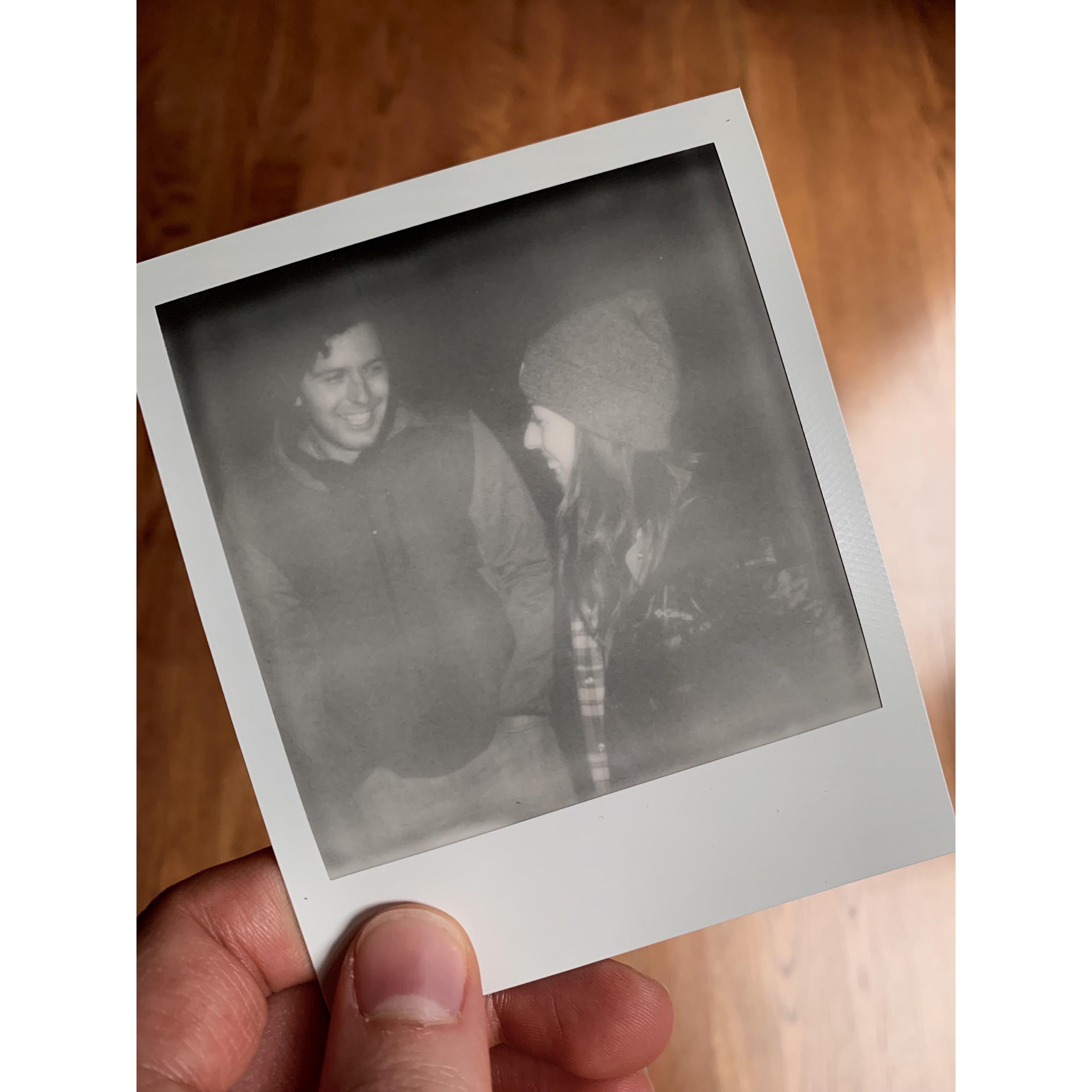Our very first photo together