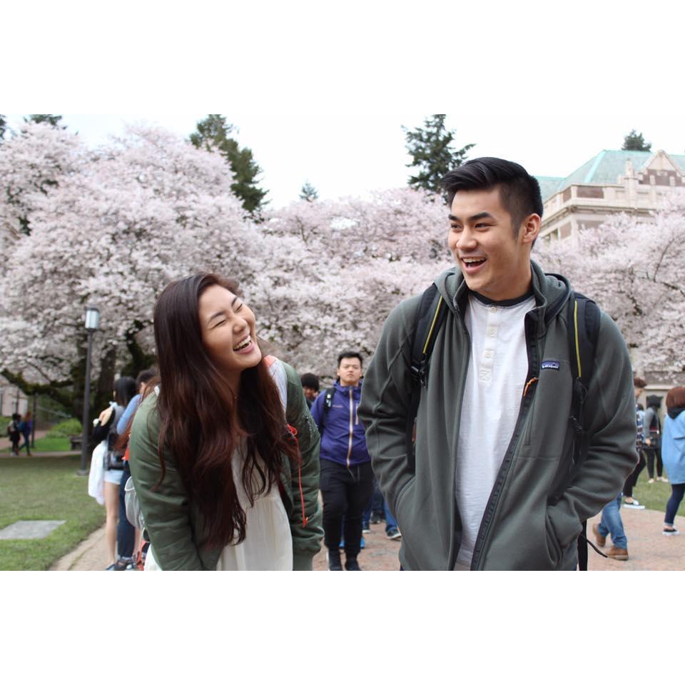 our first photo together BEFORE we started dating ;)
March 2017