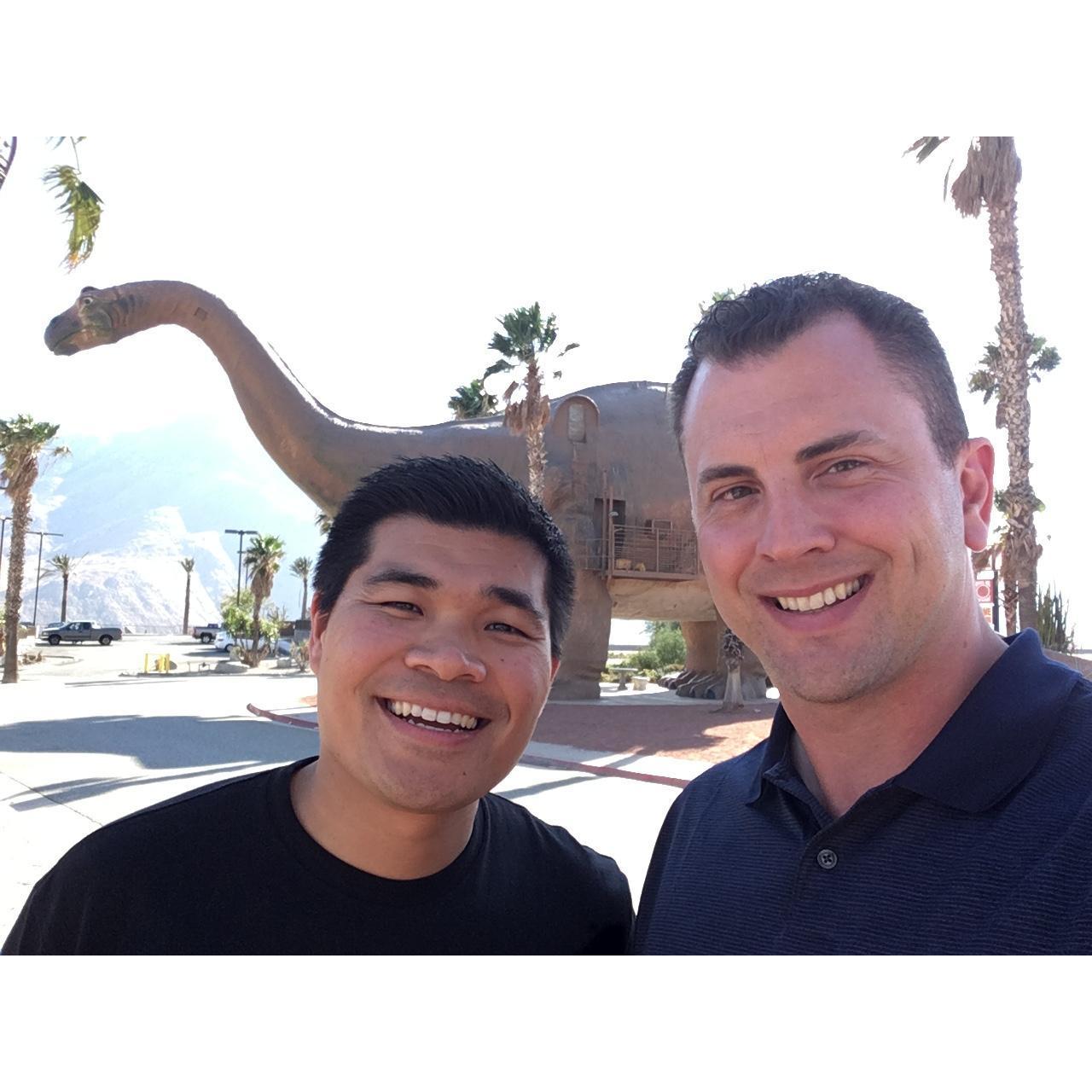Brian surprised Shawn with a weekend trip to Palm Springs for his birthday