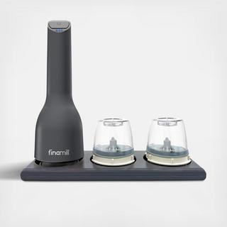 FinaMill Rechargeable Spice Grinder & Tray