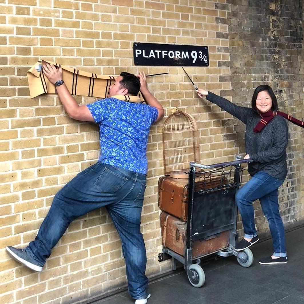 Harry Potter's Platform 9 3/4 in London