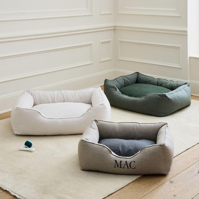 Sunbrella Indoor Outdoor Wave Solid Pet Bed 26"