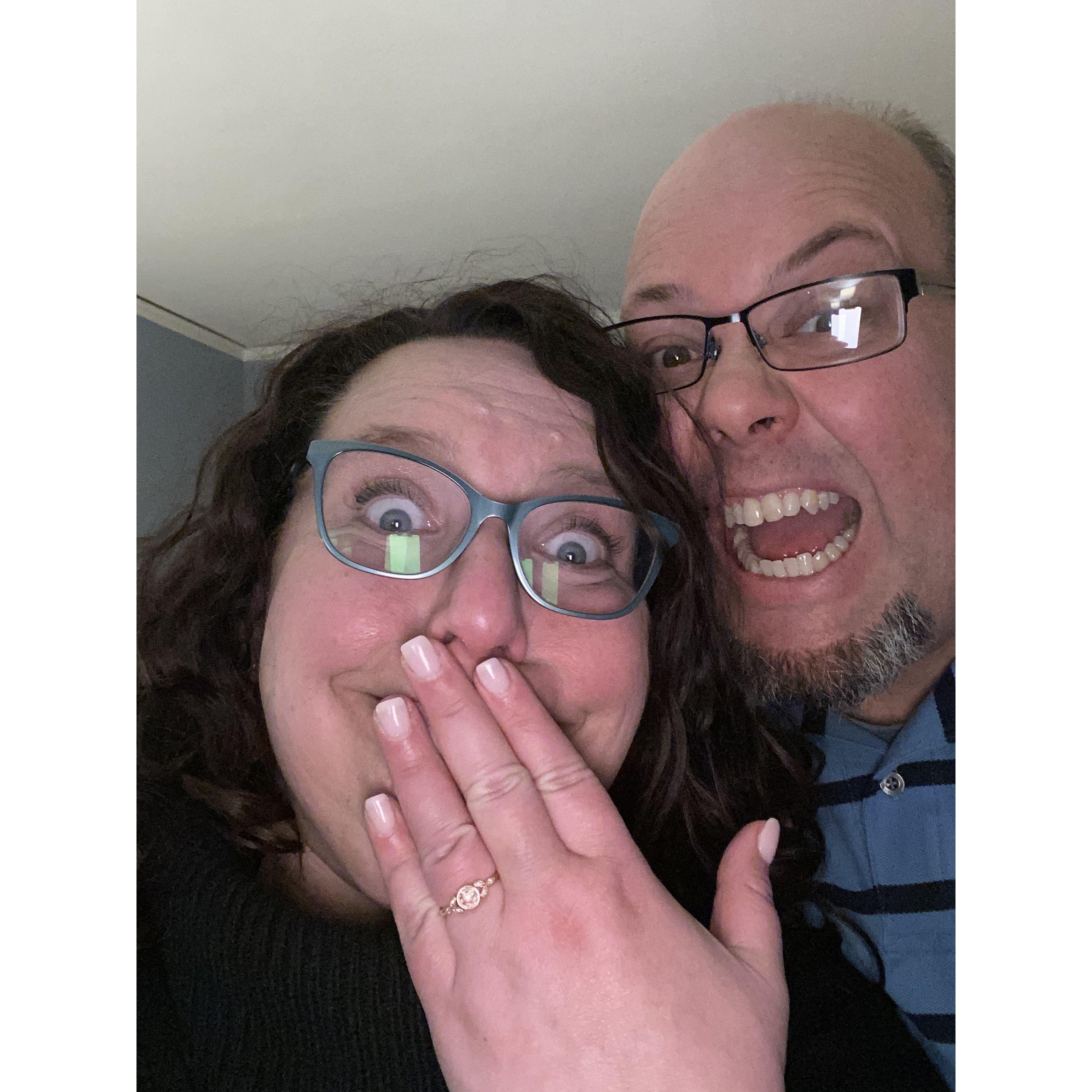 We're Engaged!