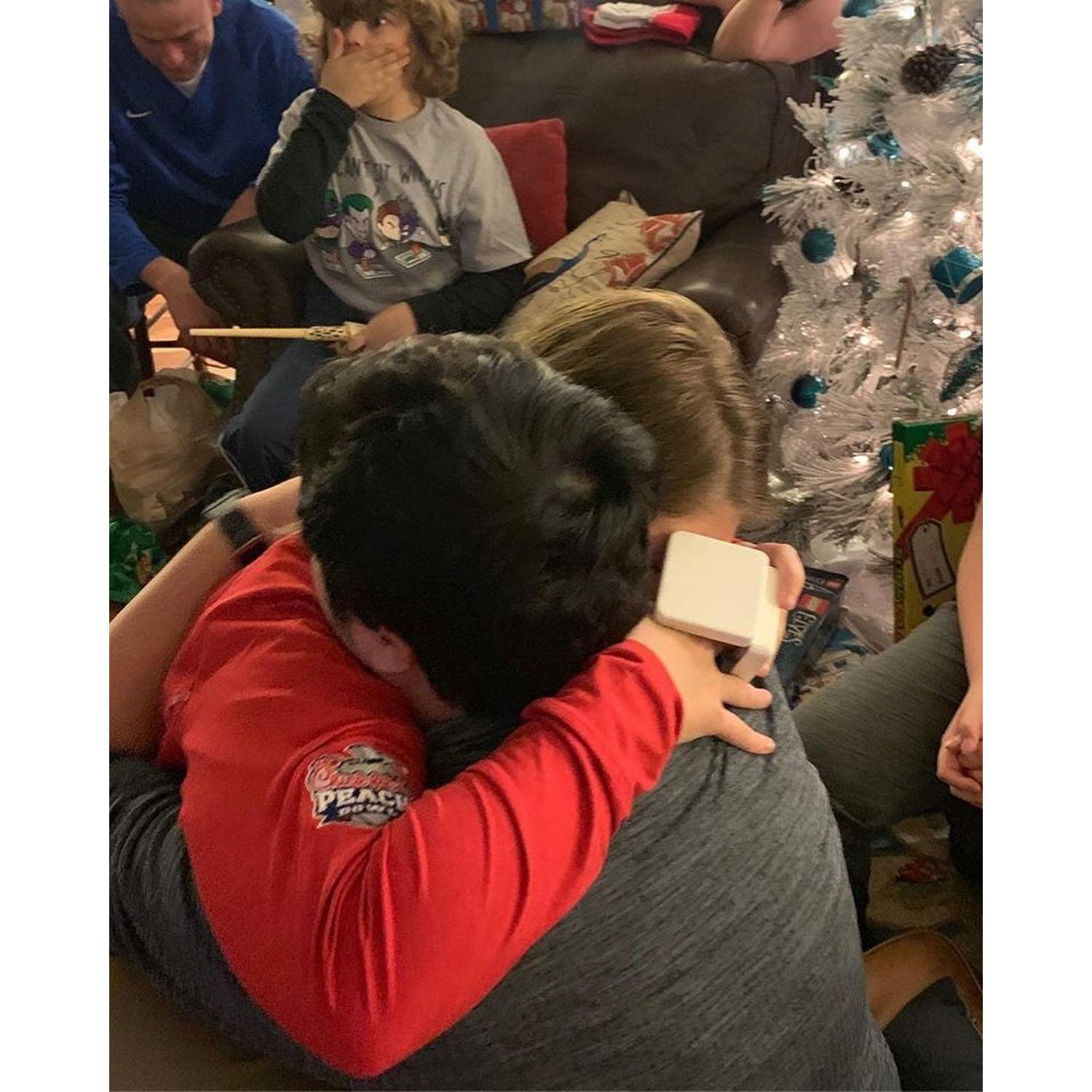 First Christmas and when Trevor presented a promise ring to Alana