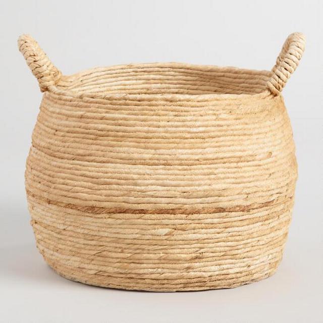 Large Banana Delilah Tote Basket