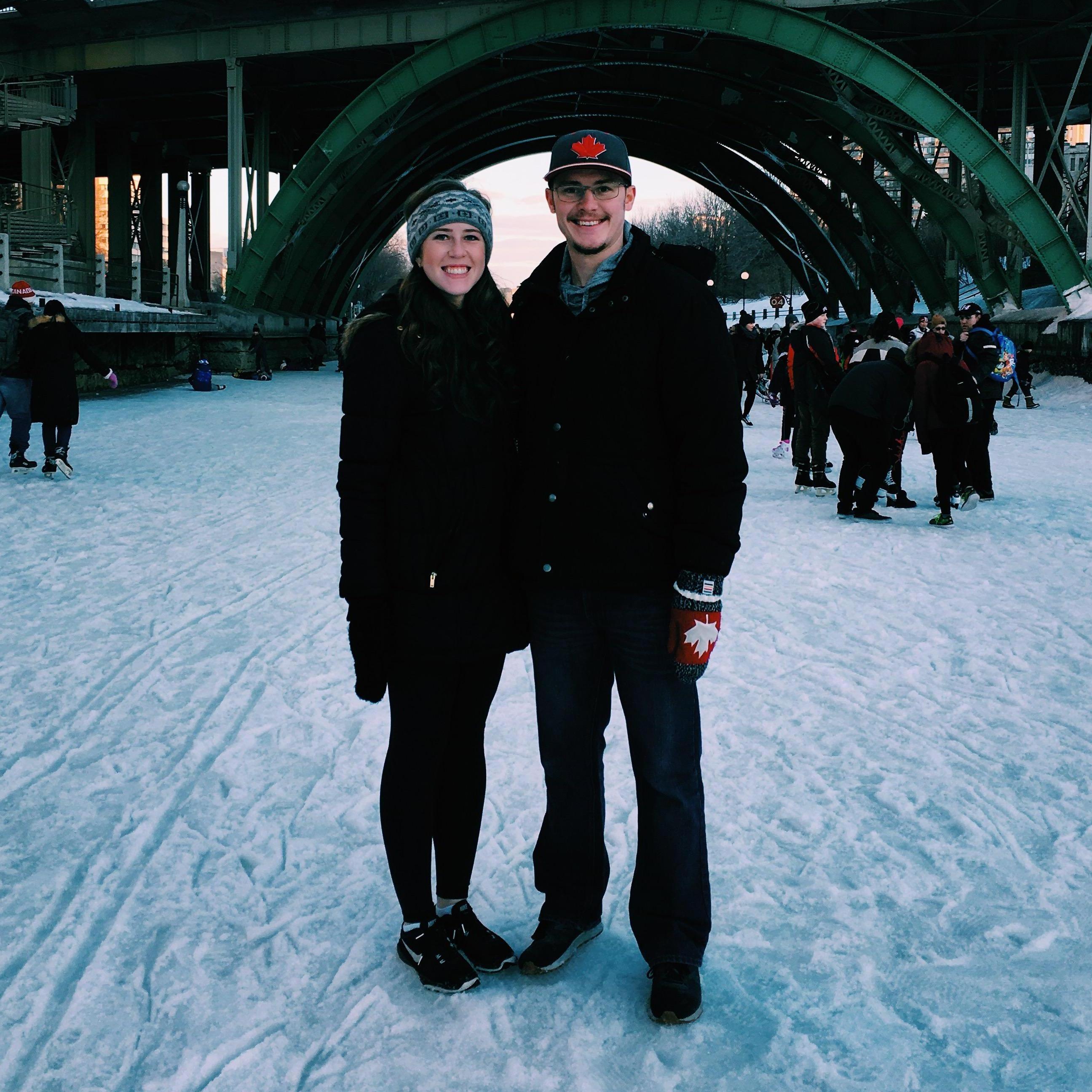 We went to Ottawa for our fifth year anniversary, 2018.