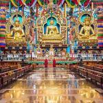 Namdroling Monastery Golden Temple