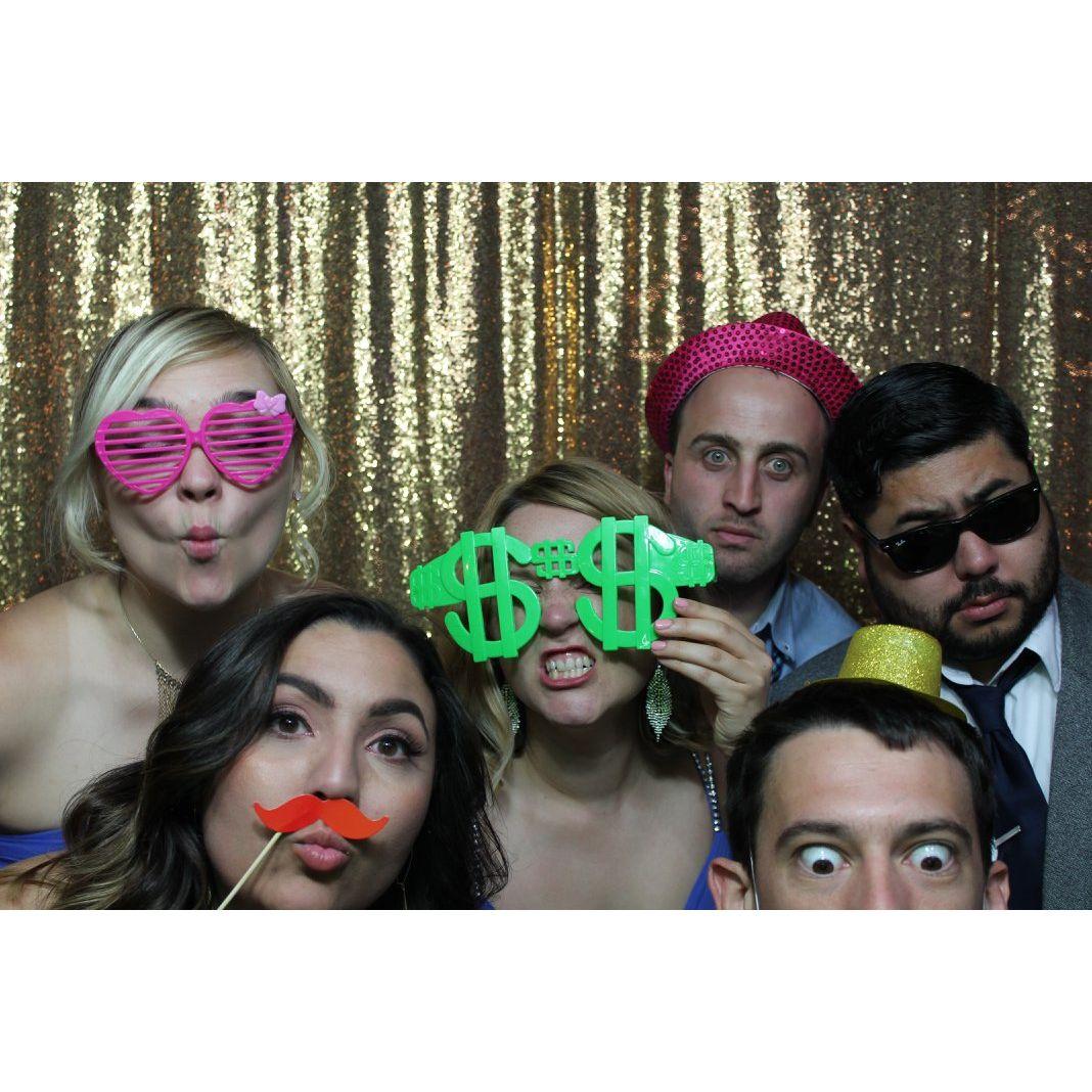 Mariah's Wedding! We love a good photobooth for shenanigans with friends