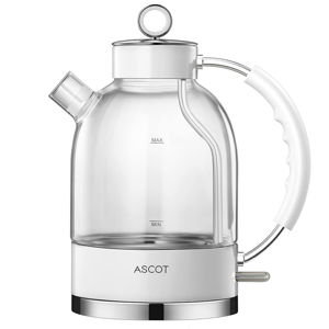 ASCOT Electric Kettle, Glass Electric Tea Kettle