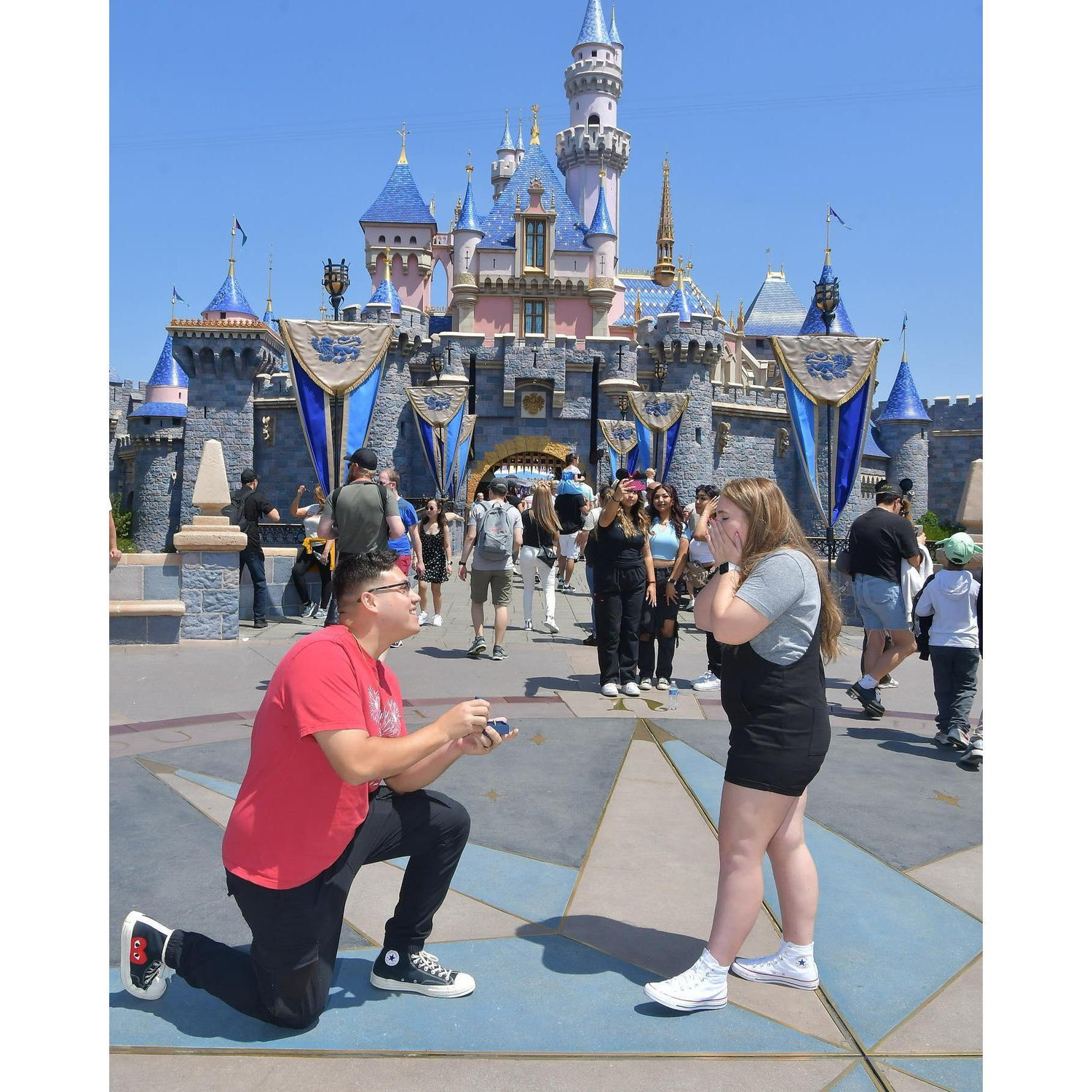 This was the moment we got engaged and started are happily ever after.