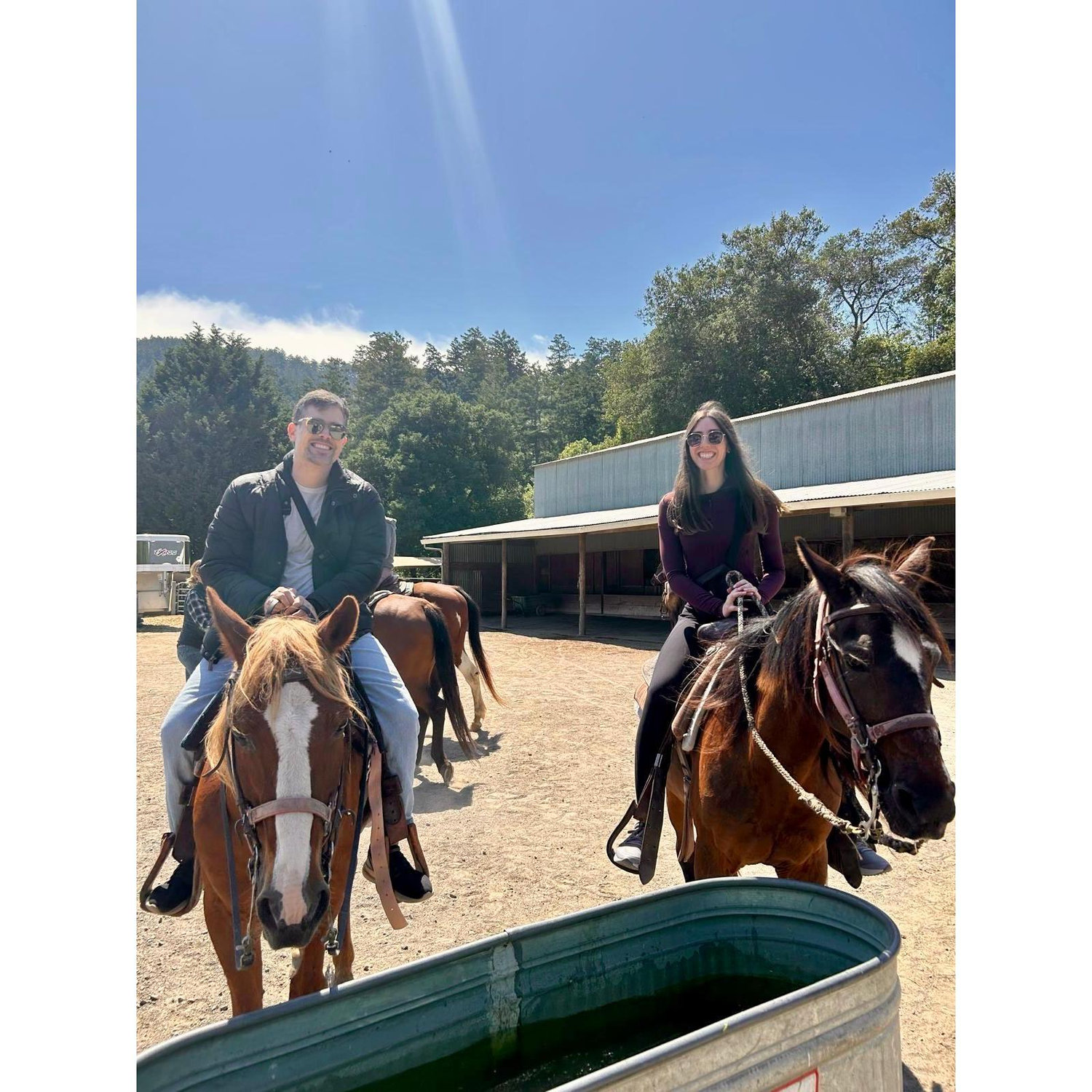 Horseback riding in Marin County