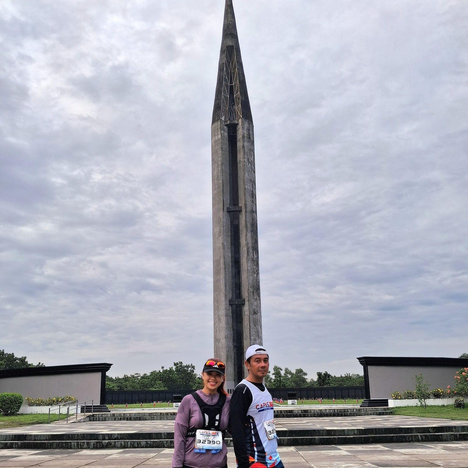 Our first 16km run in Capaz, Tarlac.