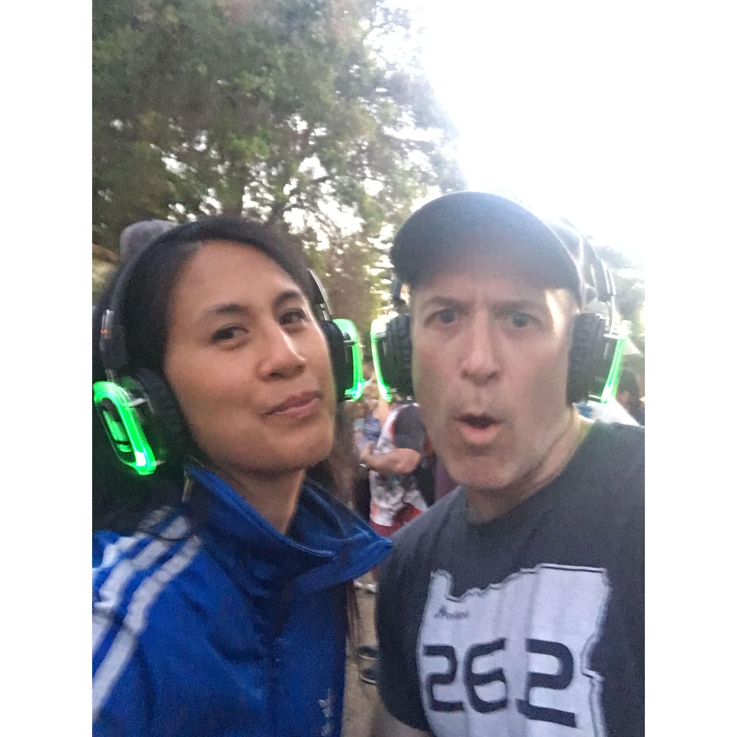 Silent Disco at Bottlerock in Napa