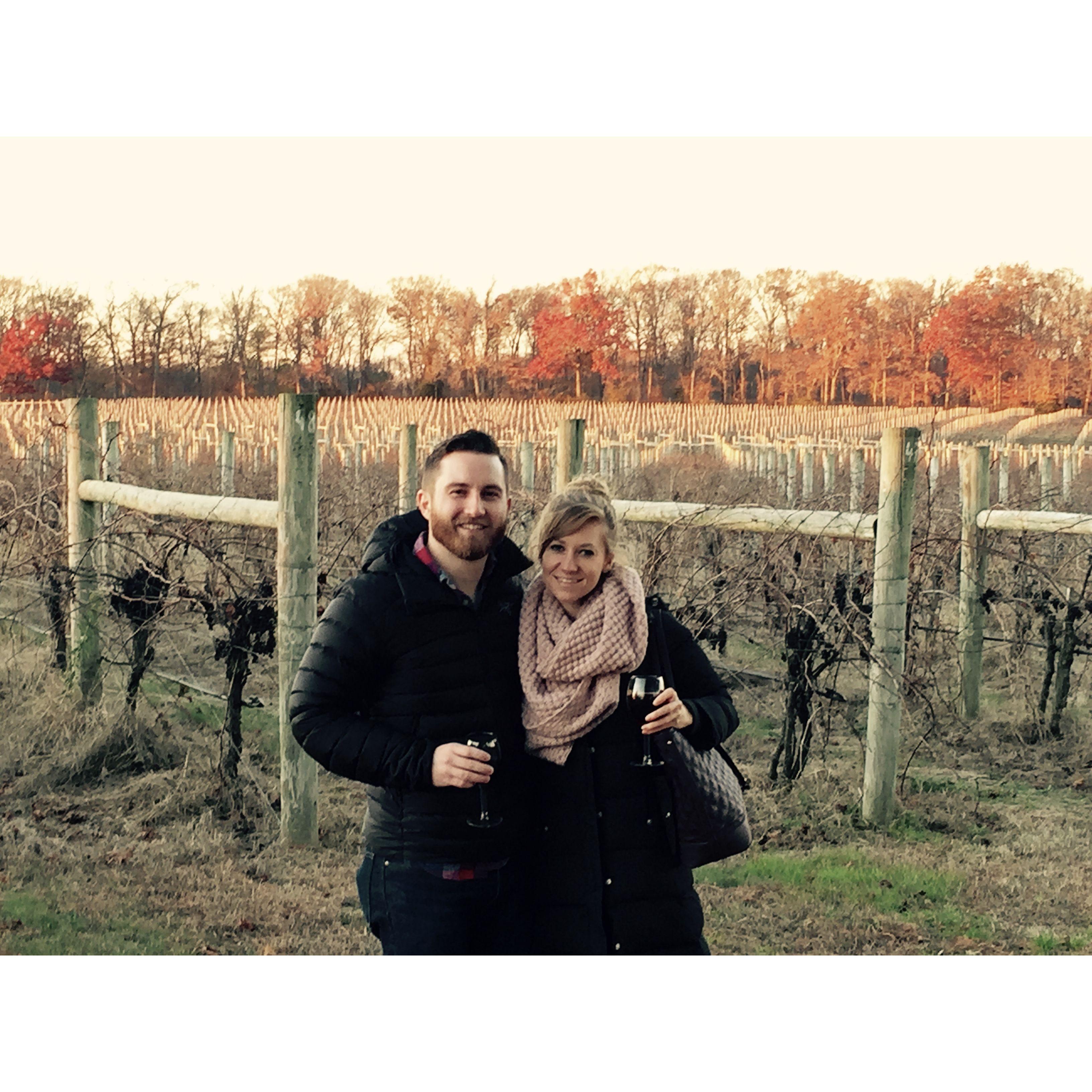 First photo together, 2015