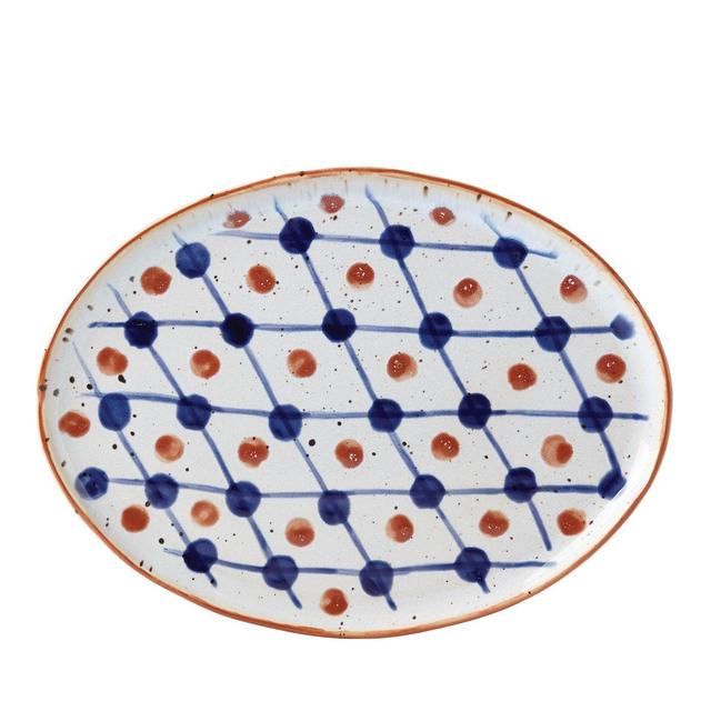 Dansk Vandvid Oval Plate, 11.5"