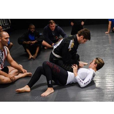 Grant proposed at Jiu Jitsu class because "romance"