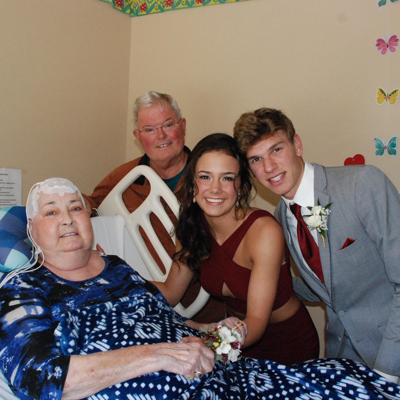 Had to stop and say hi to Nana