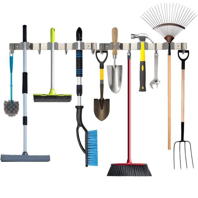 Wall Mount Metal Tool Organizer