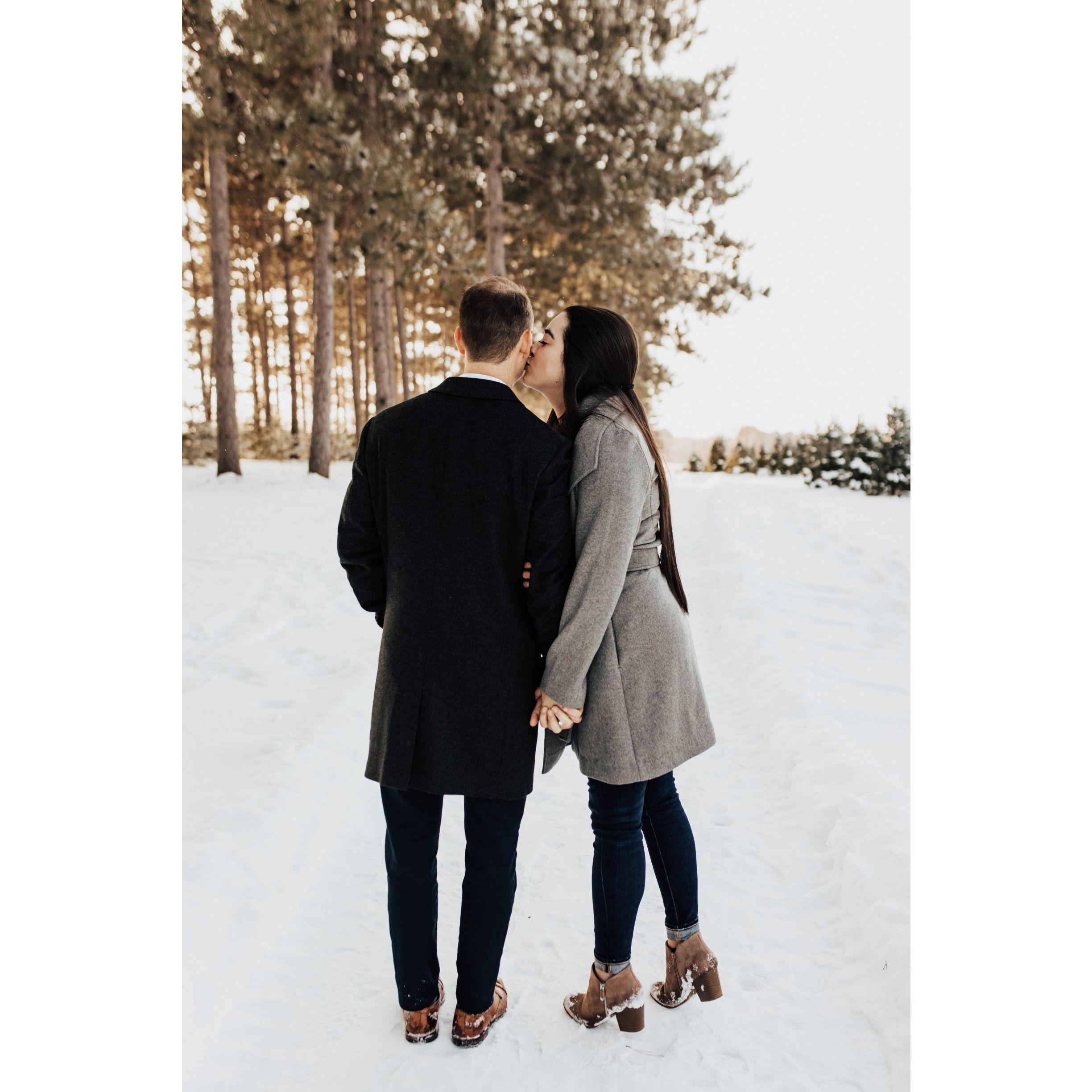 Engagement photos - Hansen Tree Farm (2021)