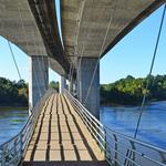 Belle Isle Suspension Bridge