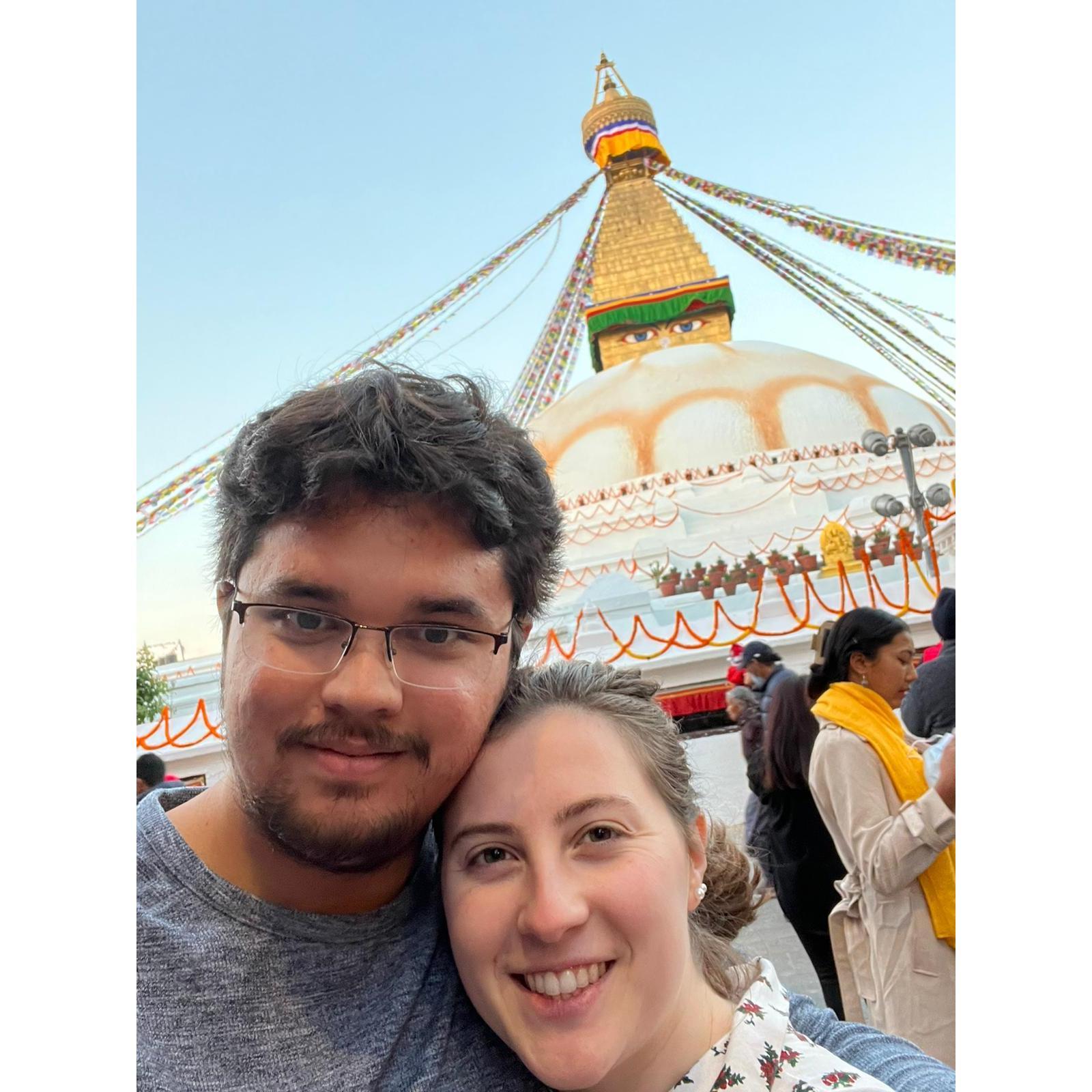 Boudhanath stupa, Kathmandu, Nepal