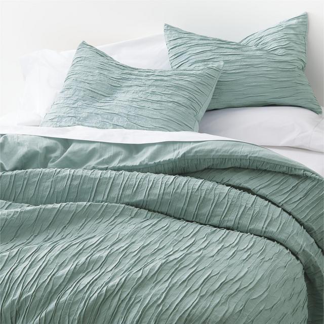 Belamy King Dusk Pleated Duvet Cover