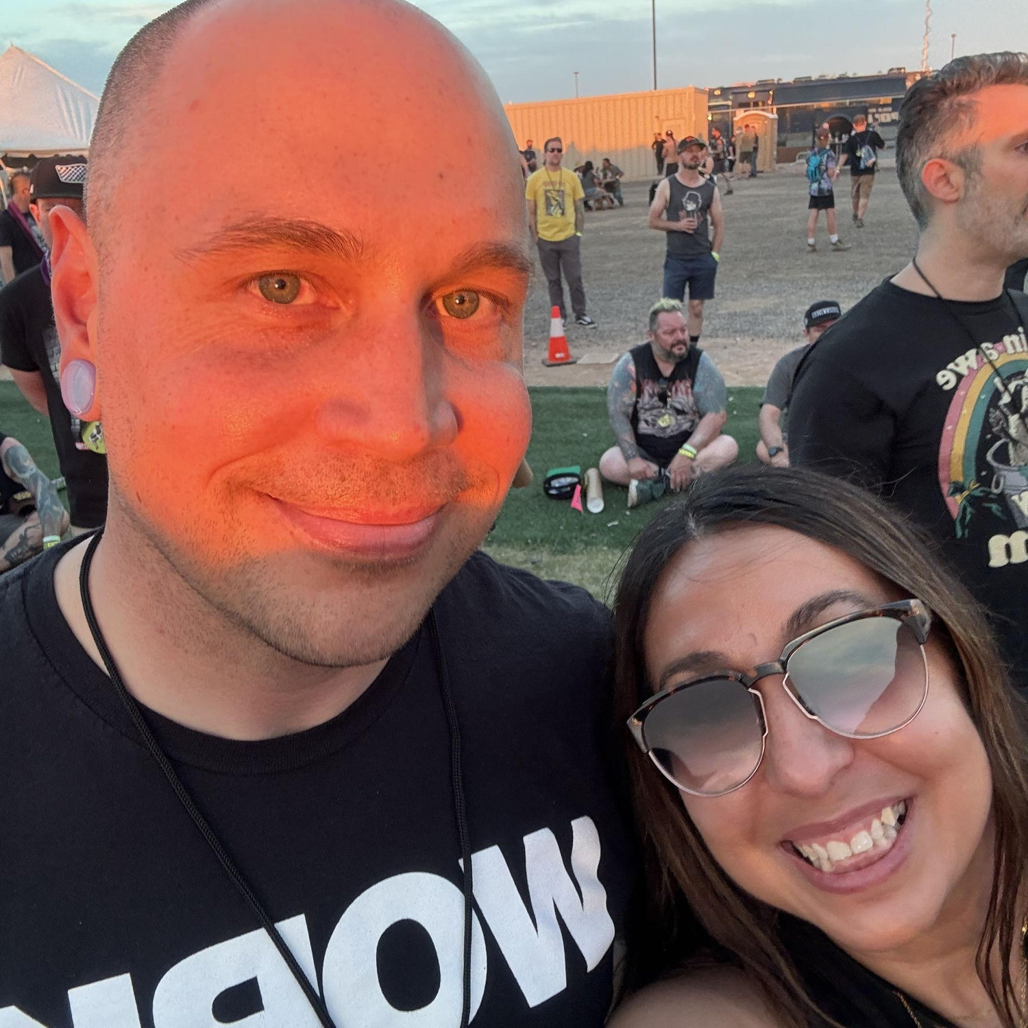 This was at a punk concernt