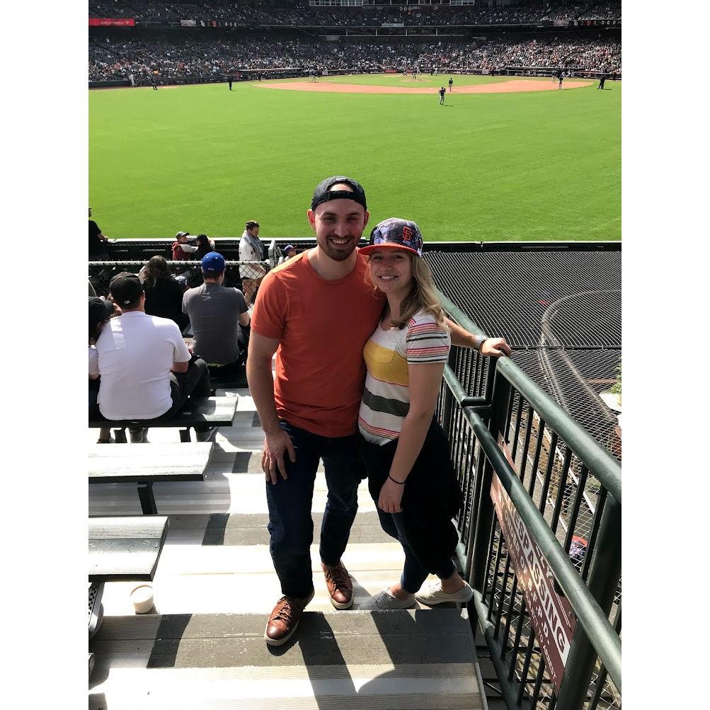 Fun at the Dodger's game! April 2019