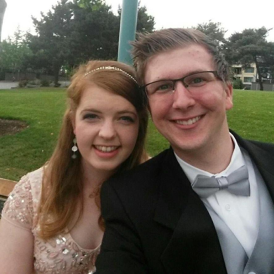 Ali's Prom, at Marina Park in Kirkland, 2015