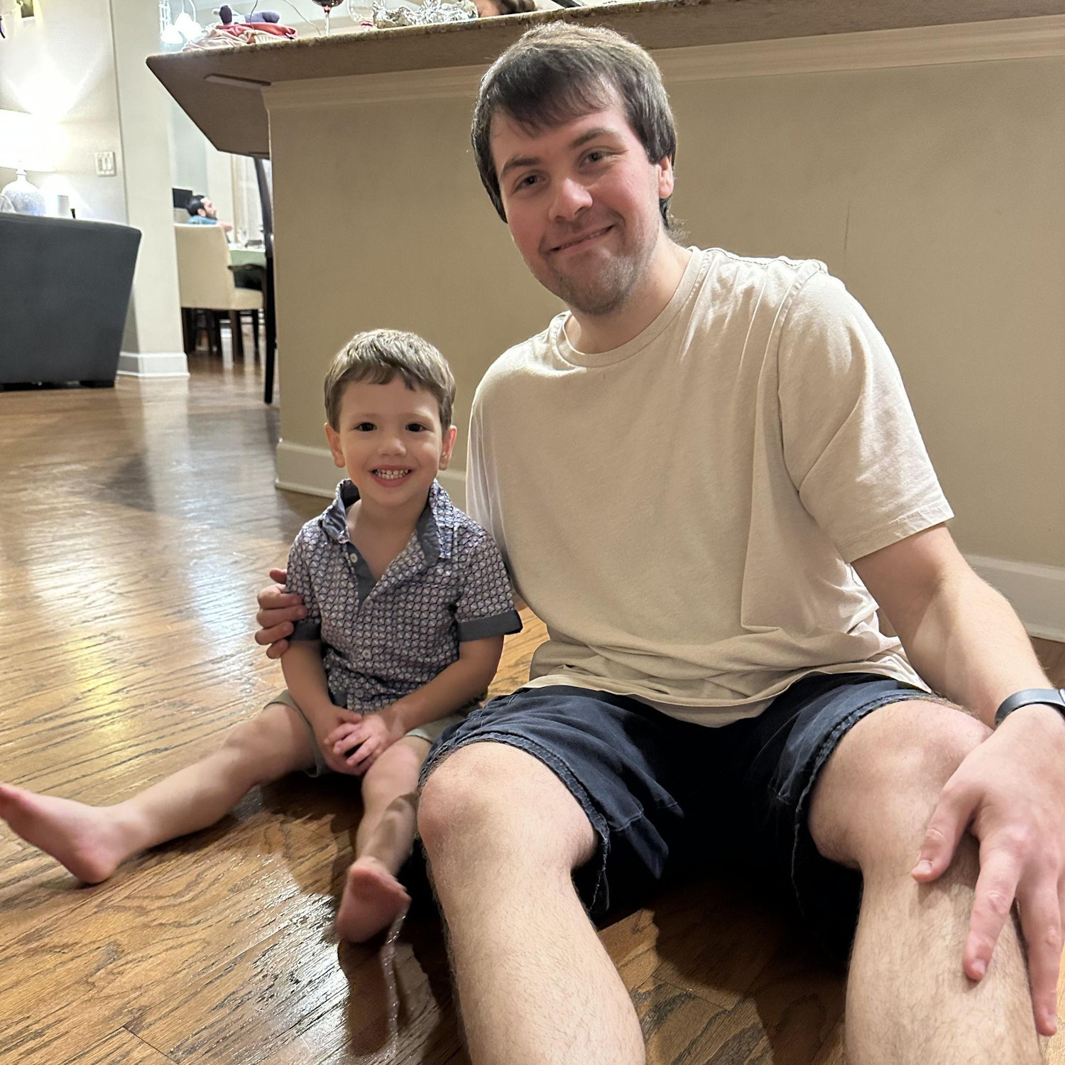Vinny with Katie's cousin Jacob