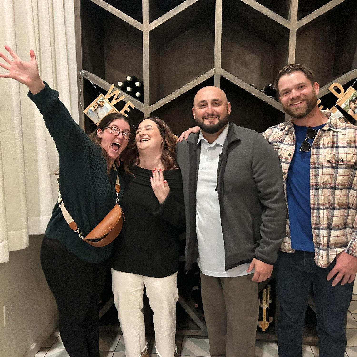When our besties got engaged!