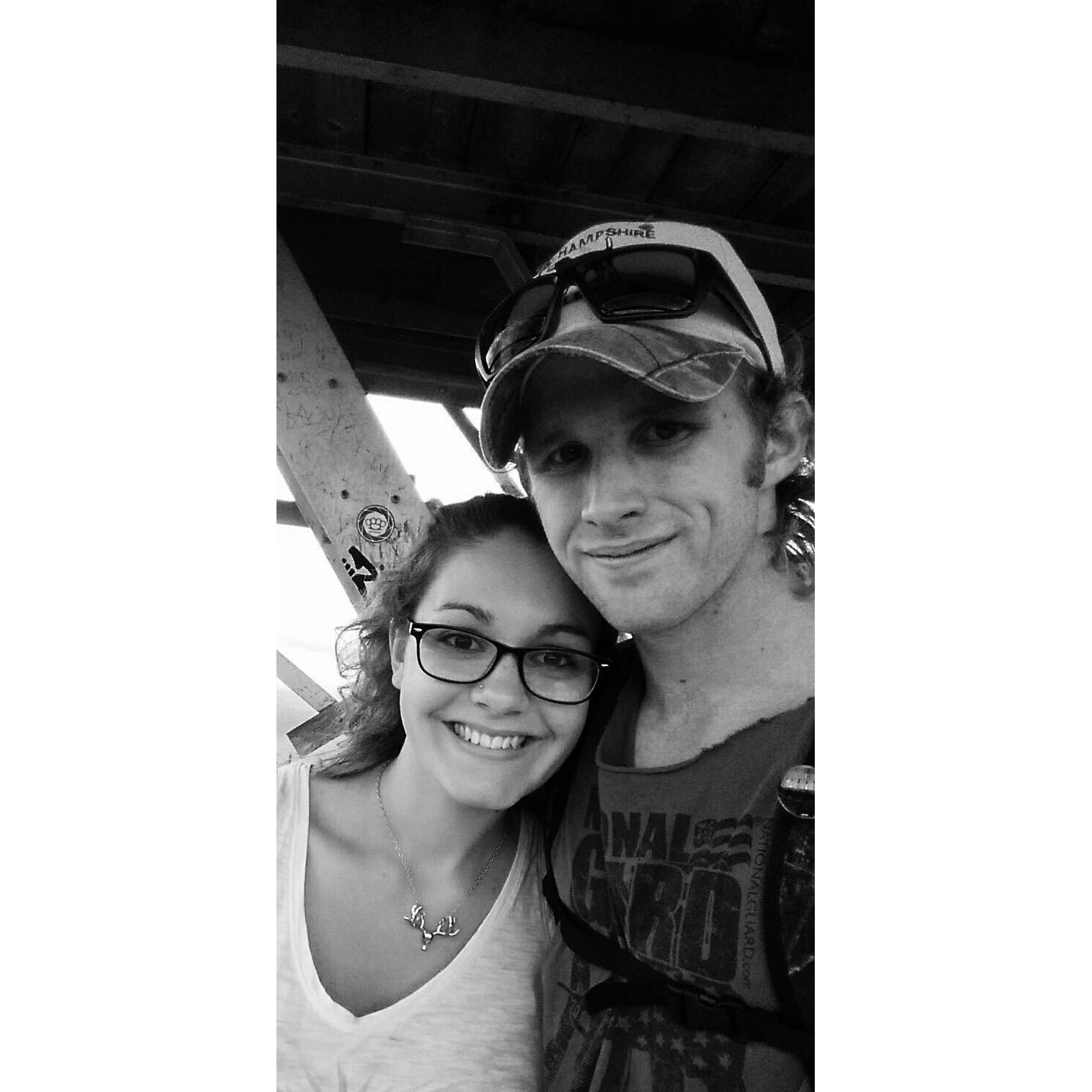 Our first hike date the day after deciding to be a couple! September 10th 2017