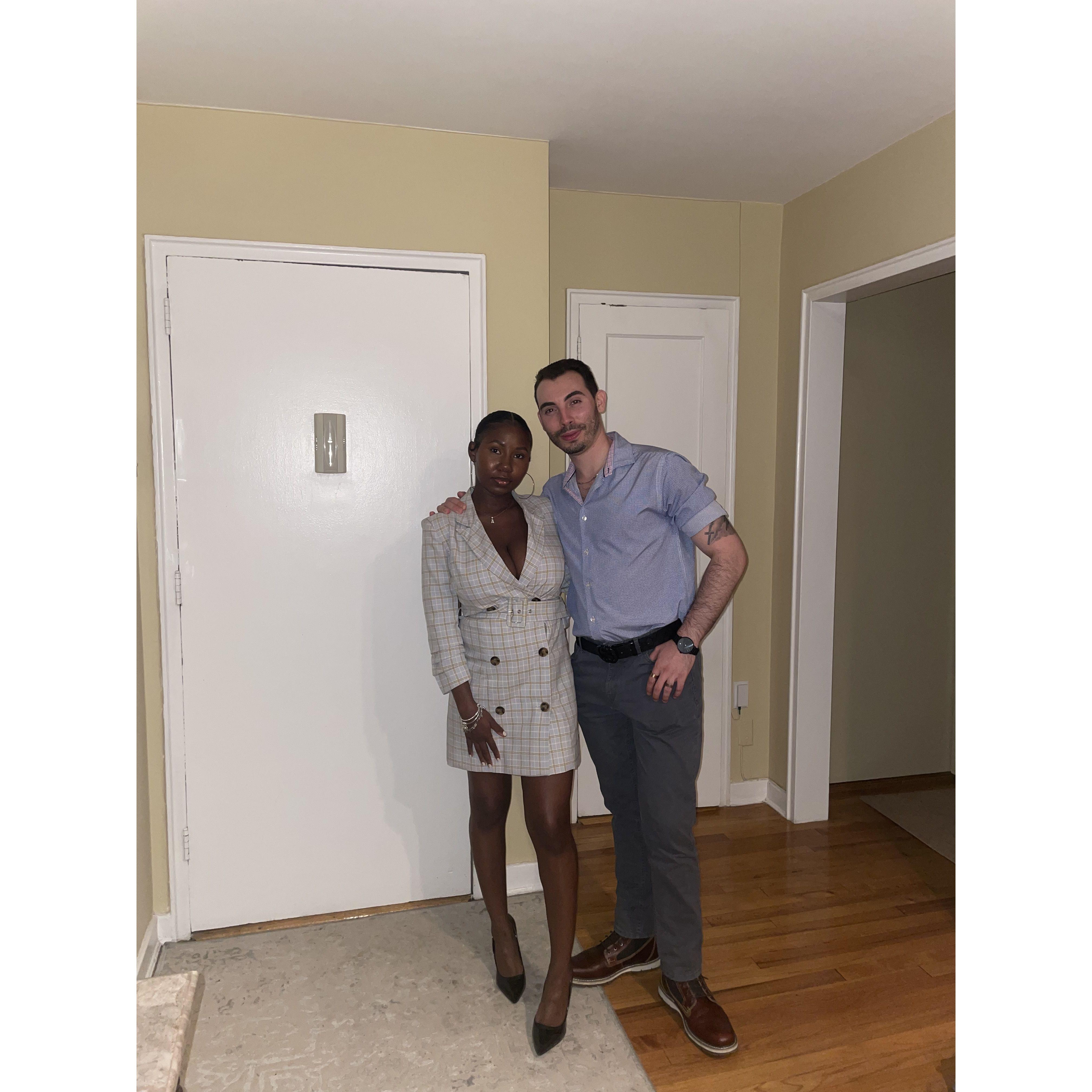 First night out after baby #1.