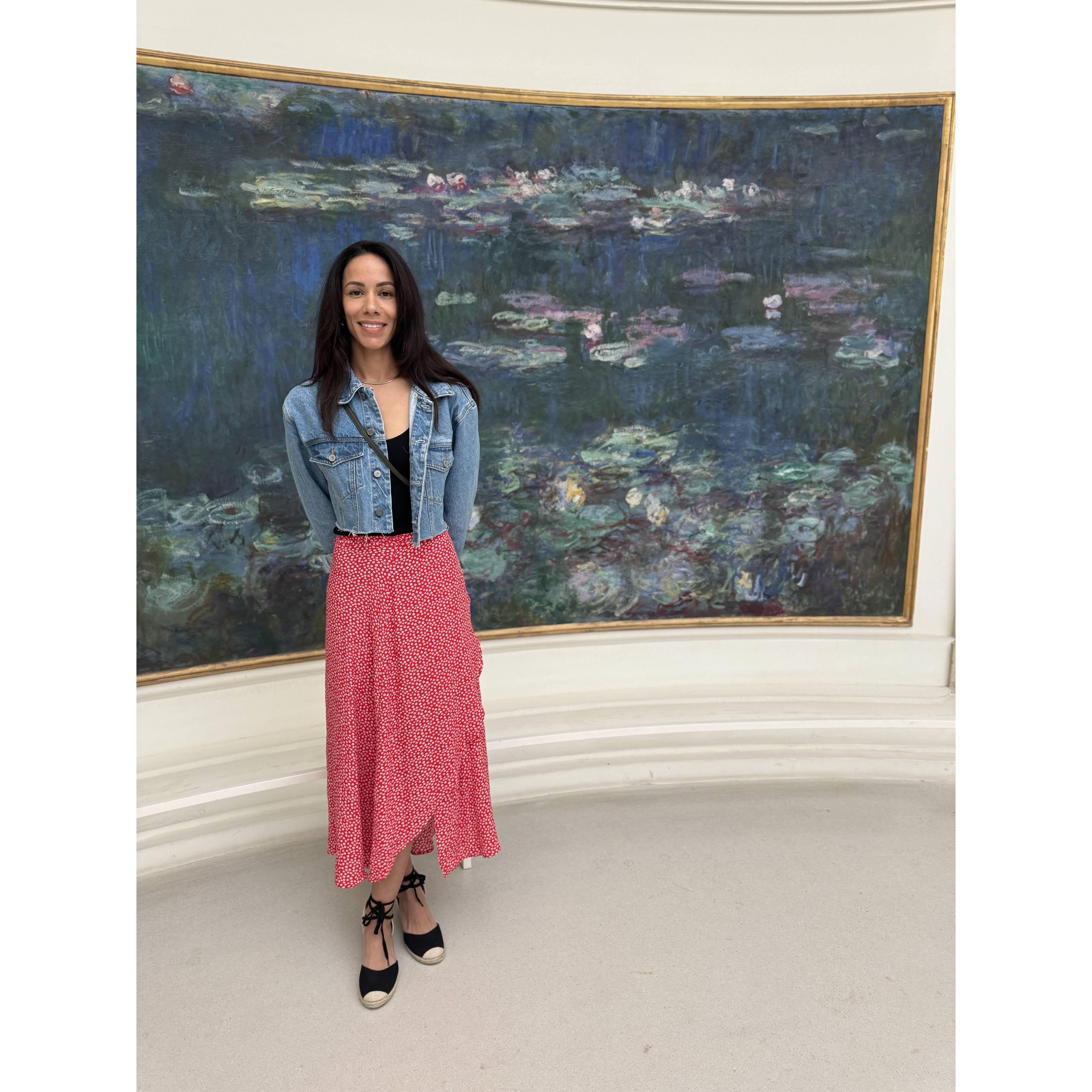 Monet's Water Lillies at Musée de l'Orangerie in Paris