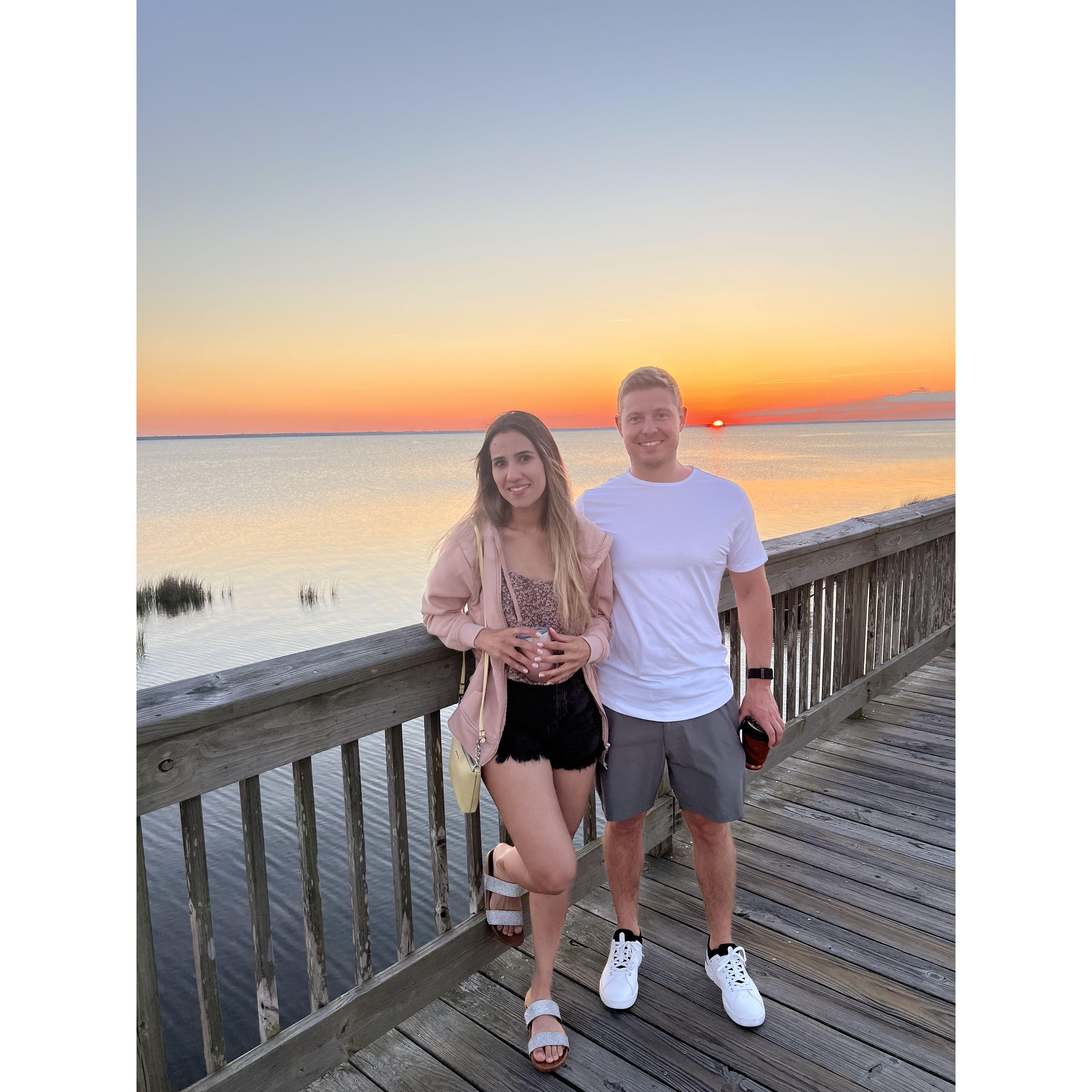 First trip and one of our first photos together! May 22'