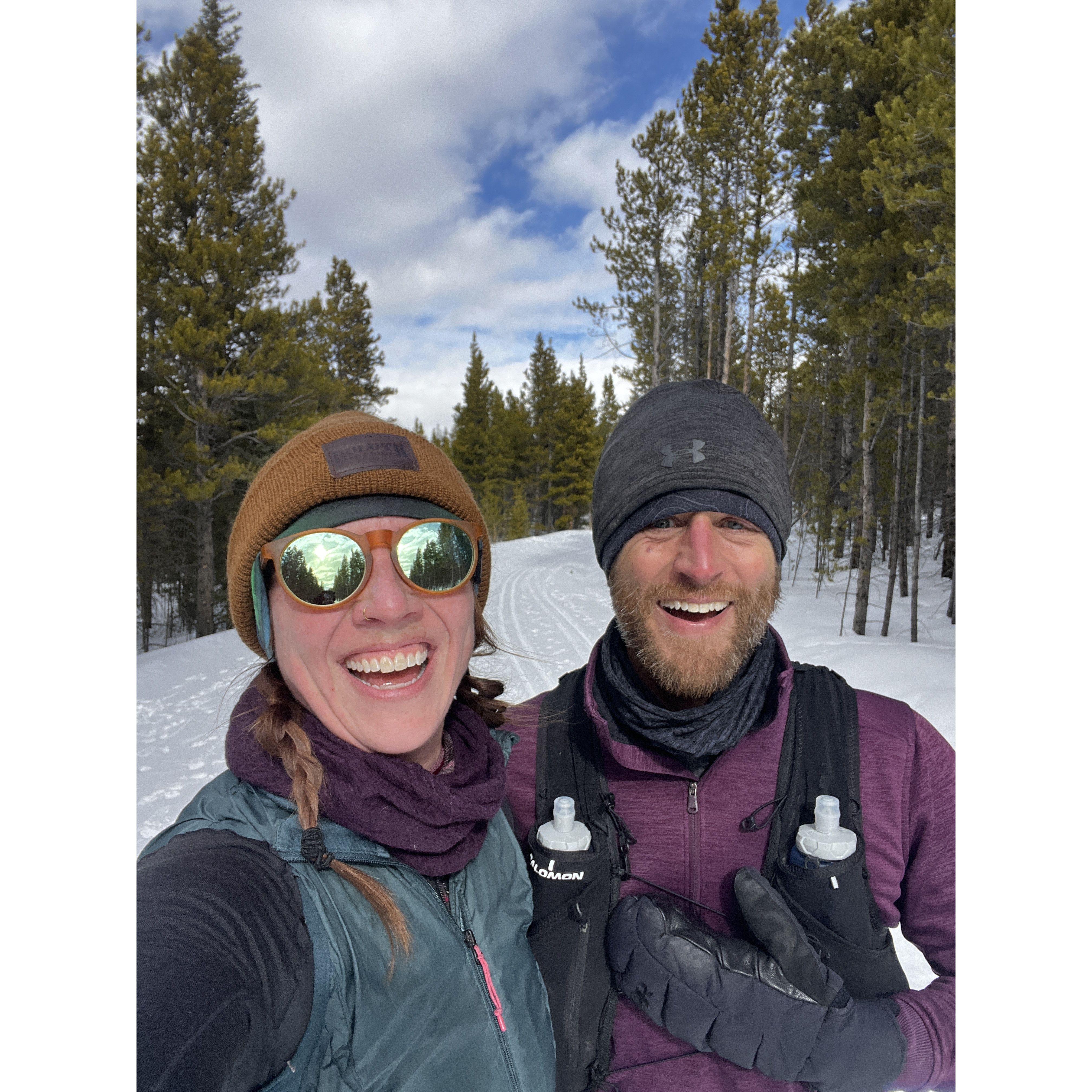 accidental 12 mile snow run