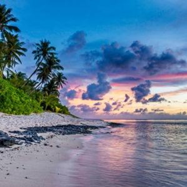 Warm and tropical honeymoon in January