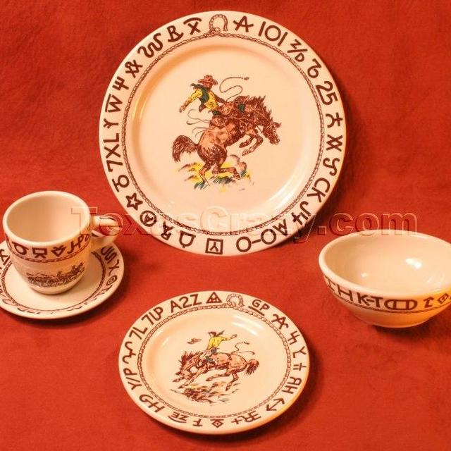 Westward Ho Rodeo Dinnerware