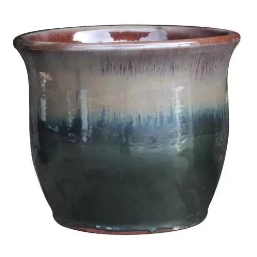 Allen + Roth Merlot Lake Ceramic Planter ( 9.8 x 10)