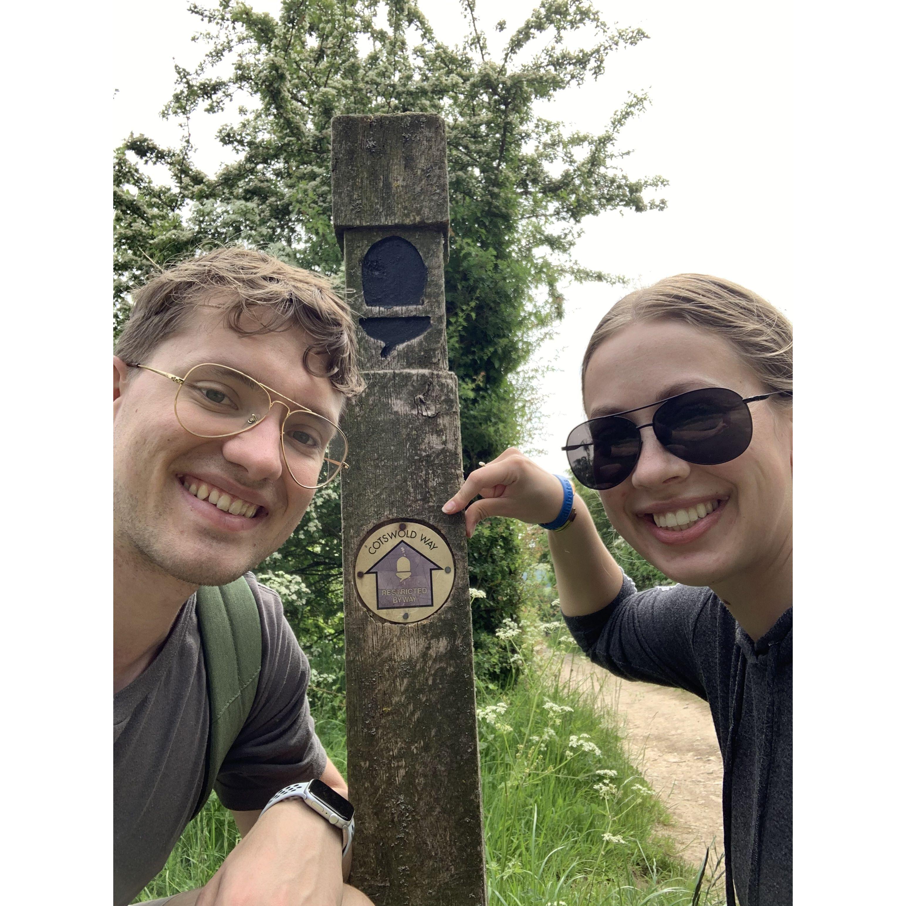 Hiking in the Cotswolds